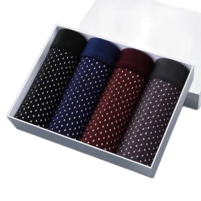 Kit 8 Boxer Traspiranti Premium – Fibra di Bambù