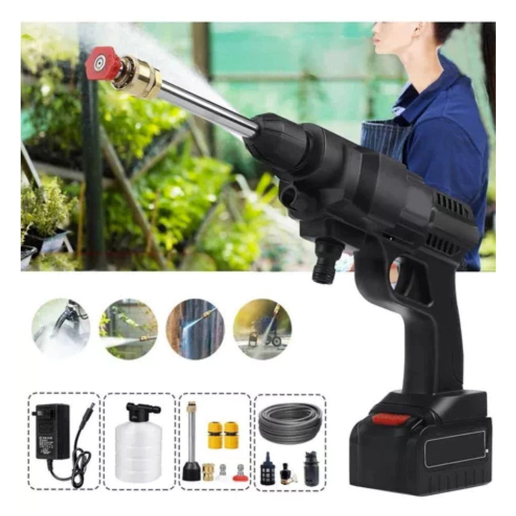 Idropulitrice Portatile 48V – Potenza Senza Fili per una Pulizia Perfetta!